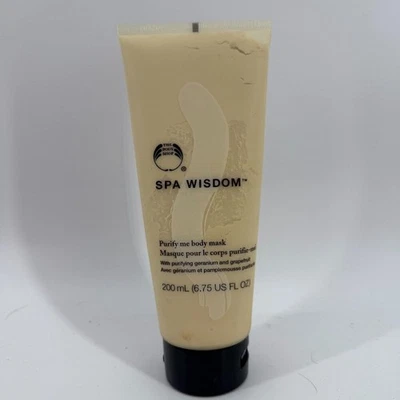 Máscara corporal The Body Shop WISDOM Purify Me 6,75 FL onzas NUEVA Foto 1 de 4