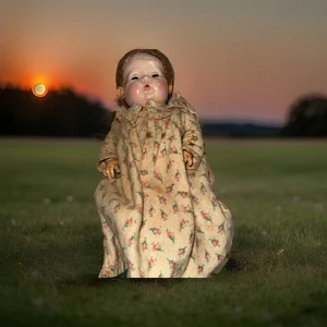 Babypuppe Dy-Dee Effanbee Composition 12 mit Originalkleidung - Bild 1 von 23