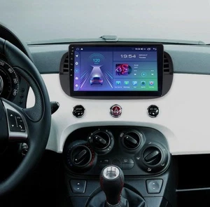 P1L Wireless CarPlay Android AutoRadio per FIAT 500 (2007-2014) Colore Nero - Foto 1 di 8