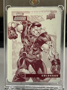 2016 Marvel Annual - Printing plate #40 Colossus (Magenta printing plate) - Picture 1 of 2