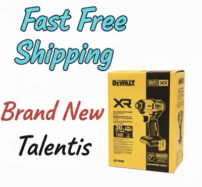 New Dewalt DCF845B 1/4" 3 Speed 20V 20 Volt Max XR Brushless Impact Driver - Image 1 of 4