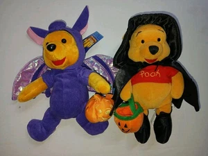 Disney Winnie Puuh Holiday 2000 Y2K Vintage Halloween Beanie Baby Plüschtier - Bild 1 von 5
