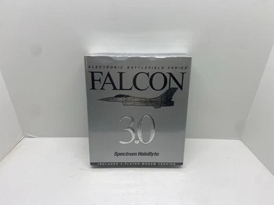 Falcon 3.0 - Spectrum HoloByte 1992 - PC Game DOS CD-ROM- Big Box NEW Sealed - Image 1 of 4