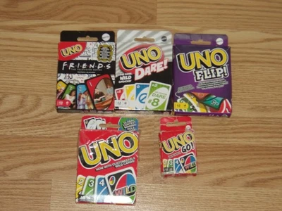 Uno Dare! Card Game - Same Game Wild Choices! Mattel New plus 4 UNO as Pictured - Image 1 of 2