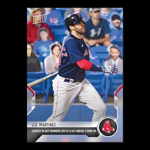 J.D. Martinez - 2021 MLB Topps Now Card 242 - Print Run: 361 Boston Red Sox - Picture 1 of 2