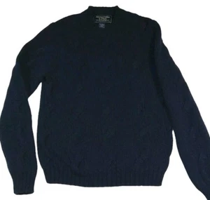 Vintage Abercrombie & Fitch Sweater Womens M Lambswool Chunky Knit Quiet Luxury - Picture 1 of 7