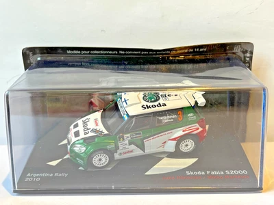 Auto Skoda Fabia S2000 #3 J. Hanninen Rally D'Argentina 2010 1/43 IXO ALTA - Immagine 1 di 2