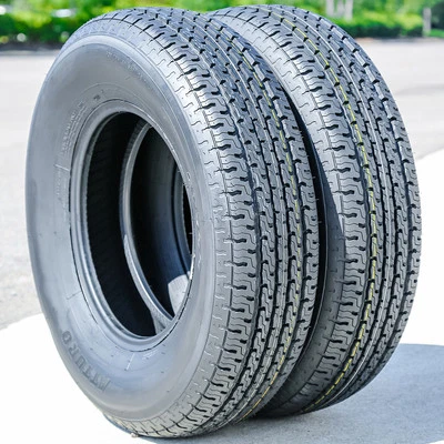 2 Tires Atturo ST300 Steel Belted ST 225/75R15 Load E 10 Ply Trailer - Image 1 of 4