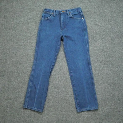 Wrangler Jeans Mens 31x30 Blue Denim Pants Cowboy Cut Slim Fit 936 DEN - Image 1 of 4
