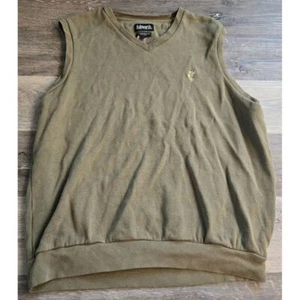 Ashworth Men's Sleeveless V-Neck Sweater Vest Size LG Golf Embroidered - Picture 1 of 7