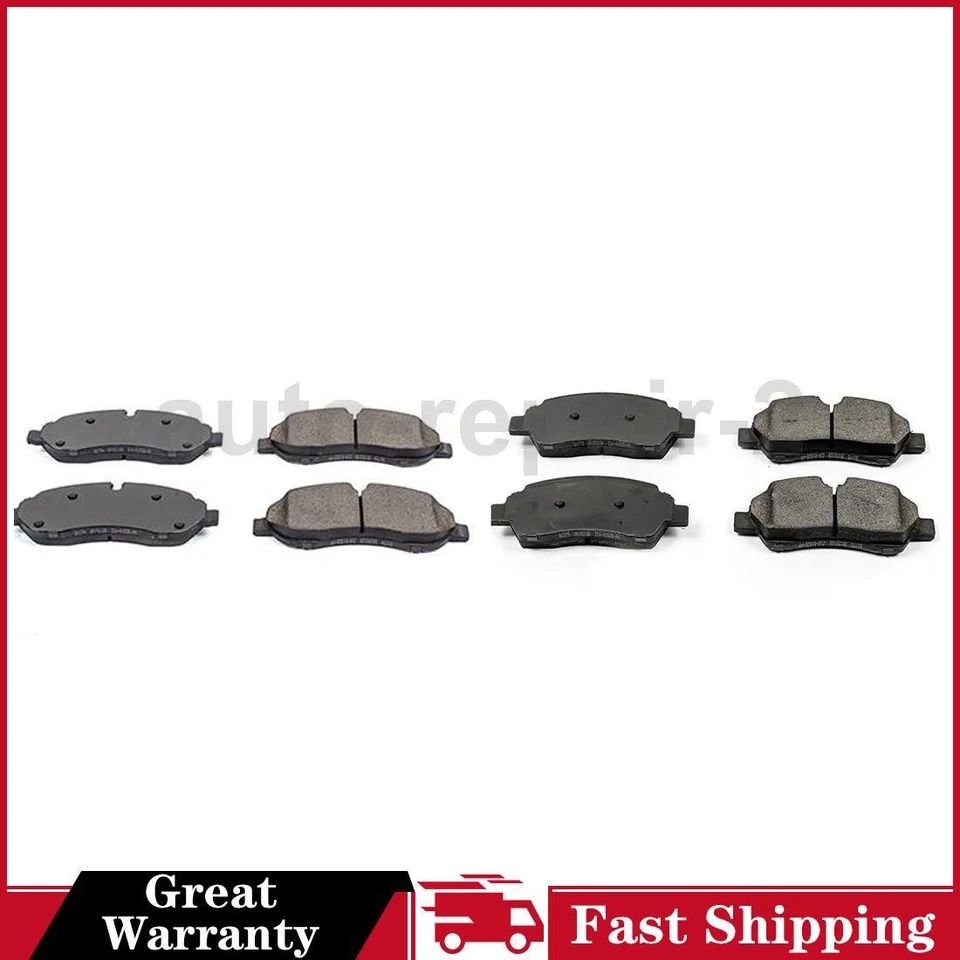 Juego de pastillas de freno de disco delanteras traseras Power Stop para Ford Transit-150 2015~2017 Foto 1 de 3