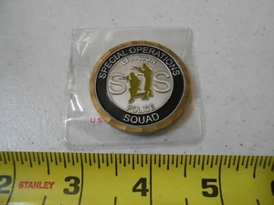 NEW RARE BRANSON SOS SPECIAL OPERATIONS SQUAD POLICE DEPARTMENT CHALLENGE COIN - Picture 1 of 3