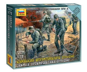 1/72 2. Weltkrieg Deutsche Sturmpioniere Sturmpioniere 1939-1942 Figuren Set Zvezda 6110 - Bild 1 von 5