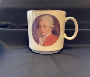 Seltener Vintage Kronester Bayern Kaffee-/Teebecher Mozart Mozartstadt Salzburg - Bild 1 von 5