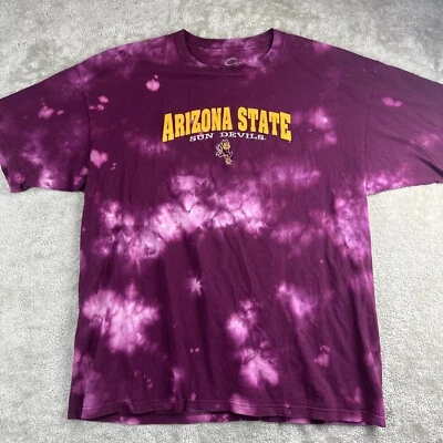 Camisa De Colección Años 90 Arizona State Sun Devils Para Hombres Talla XXL 2XL Cosida Lavada con Ácido Foto 1 de 4