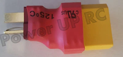 DIRECT CONNECT NO WIRE MALE deans TO FEMALE XT90 XT-90 BATTERY ADAPTER XT90 Dean - Image 1 of 4