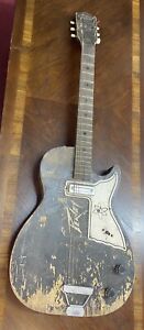 vintage 1950s HARMONY “STRATOTONE” GUITAR ***FOR PARTS or REPAIR*** ALL ORIGINAL