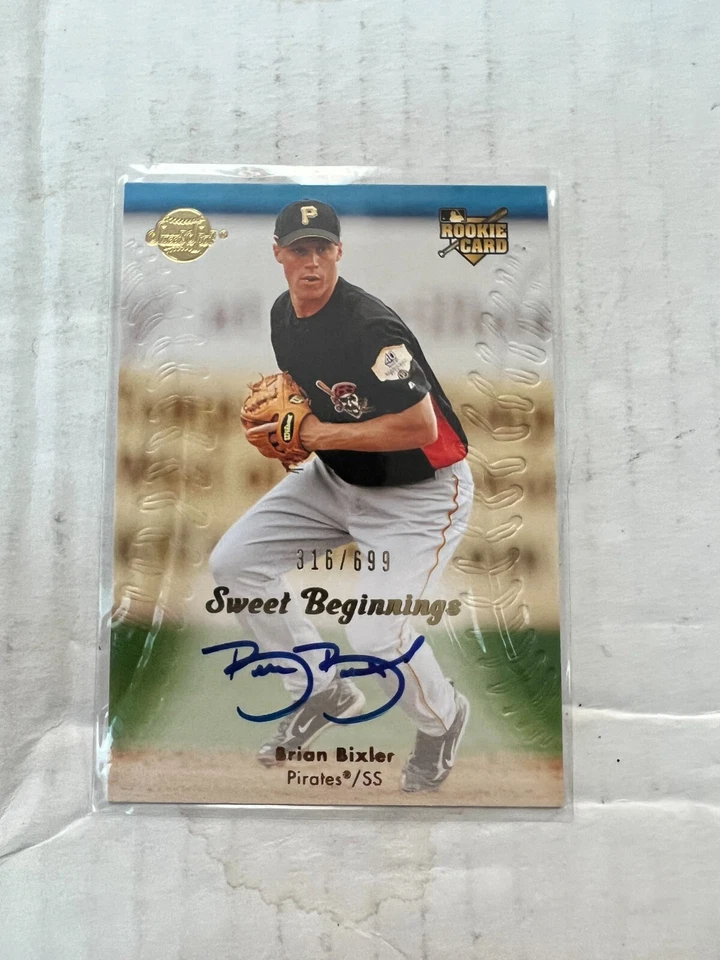 Brian Bixler 2008 Sweet Spot Rookie Auto Card #11 Serial #316/699 - Image 1 of 1