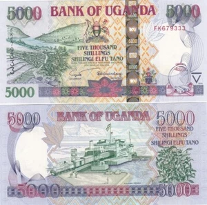 Uganda - 5000 Schilling 2005 UNC Lemberg-Zp - Bild 1 von 1