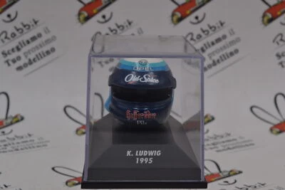 Die Cast " Helmet KLAUS LUDWIG 1995 " MINICHAMPS Scale 1/8 (385954191) - Image 1 of 3