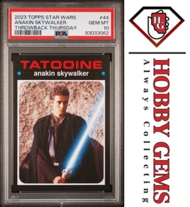 ANAKIN SKYWALKER PSA 10 2023 Topps Star Wars Throwback Thursday TBT #44 C2 - Picture 1 of 2