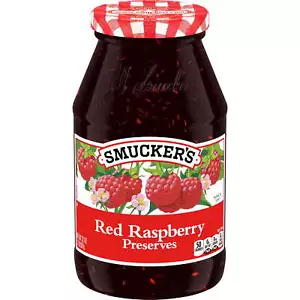 Smucker's Red Raspberry Preserves, 32 oz - Picture 1 of 6