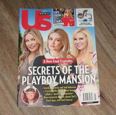 US Weekly magazine Bridget Marquardt HOLLY MADISON Crystal Hefner JENNIFER LOPEZ - Image 1 of 2