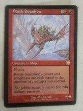 MTG Magic the Gathering English Battle Squadron 1999 Mercadian Masques NM