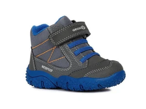 ZAPATOS GEOX NIÑOS BOTAS DE CORRER GRIS AZUL TALLA A ELEGIR *NUEVO* - Imagen 1 de 1
