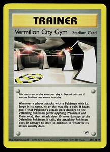 Pokemon Gym Heroes 120/132 Vermilion City Gym - Picture 1 of 2