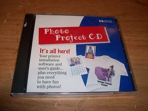 Hewlett Packard Photo Project CD ROM Software And User's Guide WIN 95 NEW - Picture 1 of 2