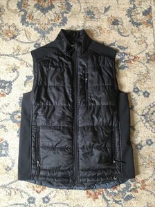 Legendary Anglers Mens Black Topwater Puffer Vest Full Zip Mock Neck Size Large - Picture 1 of 8