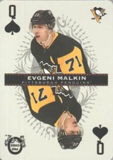 2021-22 O-Pee-Chee Hockey Playing Cards #QSPADES Evgeni Malkin