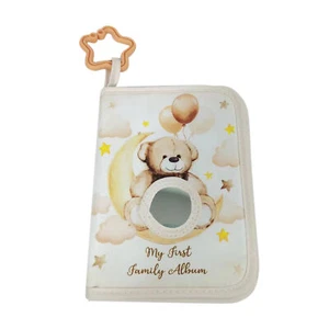 Baby Photo Albums Cute Bear Design Photo Albums Portable Picture Book Baby Gift - Picture 1 of 11