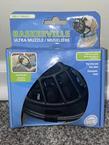Baskerville Ultra Muzzle for Dogs Size 2 - Dogs 12-25 lbs - (Nose Circ 10.5") - Picture 1 of 4