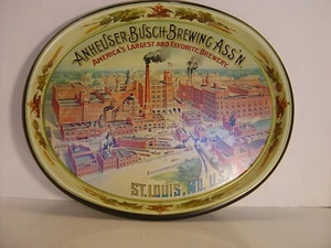 Vintage Anheuser Busch Cherub Tray from 1987 (As Seen On Storage Wars) - Picture 1 of 3