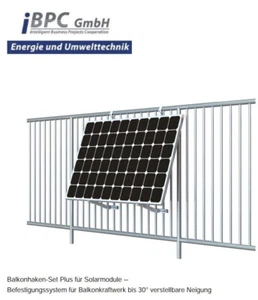 balkonkraftwerk aufständerung balkon und Wand - Bild 1 von 4