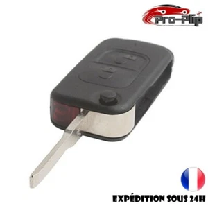 CLE PLIP pour Mercedes Benz ML C CL S SL SEL E A G W Classe 2 bouton lame sans r - Imagen 1 de 1