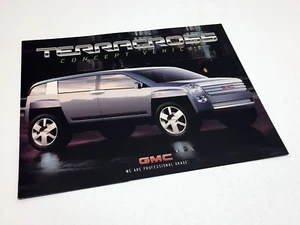 Folleto de hoja de información del vehículo GMC Terracross Concept 2001 - Imagen 1 de 1