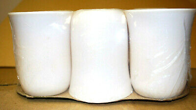 Arcoroc Reception Bone White Mugs 10 Oz  Cardinal #48025 Case Of 36  S5789 • 97.99$