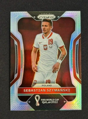 2022 Panini PRIZM FIFA World Cup Qatar Sebastian Szymanski Silver #171 Poland - Image 1 of 2