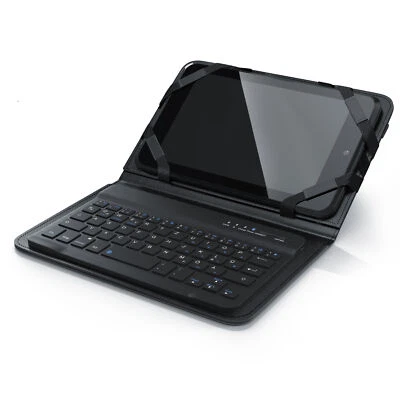 Aplic Wireless Bluetooth-Tastatur Keyboard im Slim Design | inkl. Kunstledercase - Bild 1 von 4