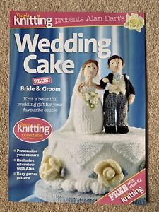 Alan Dart 'Wedding Cake with Bride & Groom' Soft Toy Knitting Pattern