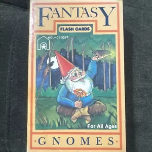 36 seltene Vintage 1983 Fantasy Flash Karten Spiel Edu-Karten Original Box Zwerge - Bild 1 von 6