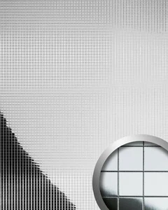 WallFace 27378 M-Style Placa Panel de Pared Metal Mosaico Decoración Plata | 0,96 m22 - Imagen 1 de 3