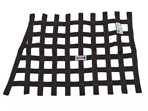 Red de ventana STR Berlina correas trapezoidales de alta resistencia SFI 27,1 coche de stock - negro - Imagen 1 de 1