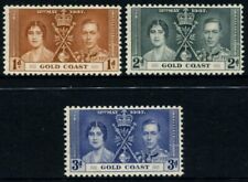 Gold Coast - 1937 Coronation Set SG 117/19 MNH Cv £ 7 [B9101]