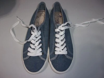 Zapatillas deportivas cómodas de lona Margaritaville Seafoam azul con cordones para mujer talla 8,5 Foto 1 de 4