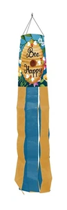 Briarwood Lane Happy Beehive Windsock Wind Twister - Picture 1 of 2