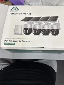 SOLIOM Security Cameras Wireless Outdoor,8MP  HD Four-cam-kit SH802 - Foto 1 di 2